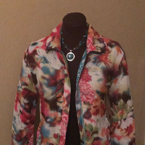 Reversible Floral Jacket - Picture 2 of 3